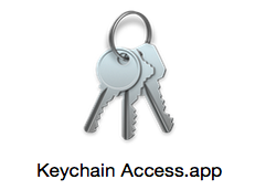 On your Mac go to the folder Applications &gt; Utilities and open Keychain Access.