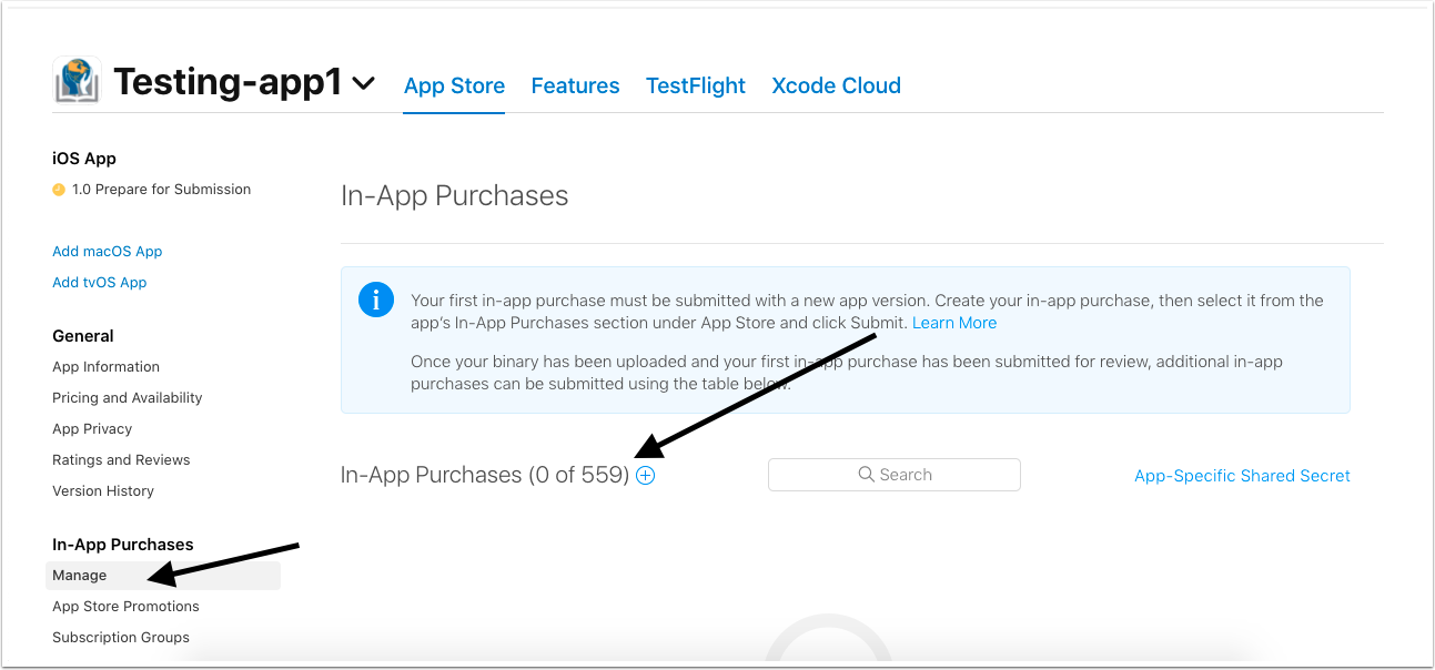 Create in-app products and promotions