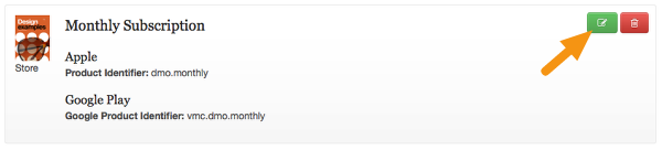 Click on the &quot;Edit Subscription&quot; button to the right of the Subscription name.