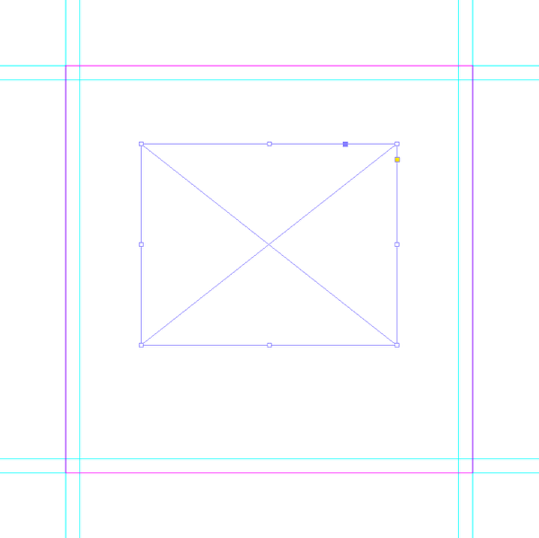 Draw a frame on the InDesign layout.